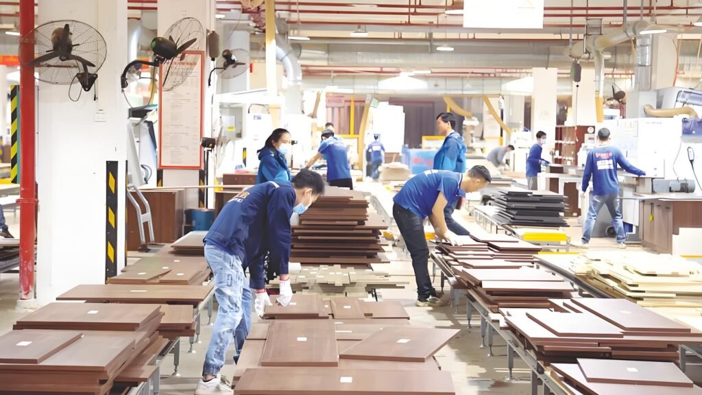china custom furniture factory workshop 