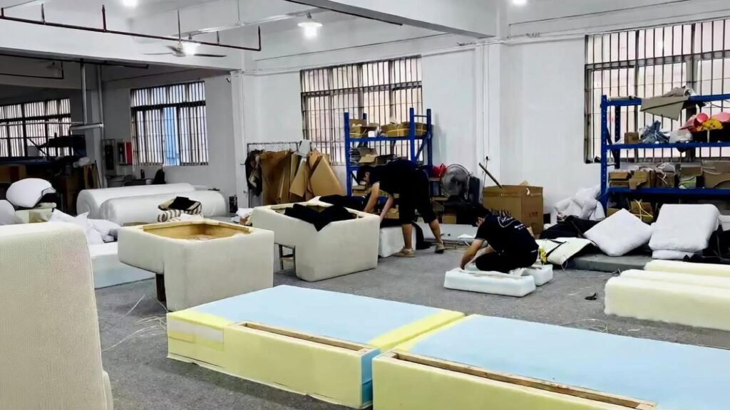china sofa frame inspection furniture defects 