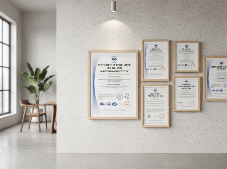 That ISO Certificate on Their Wall? It Might Be Photoshopped