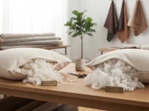What’s Inside Your Sofa? The Honest Guide to Down, Feather, and Fiber Fill