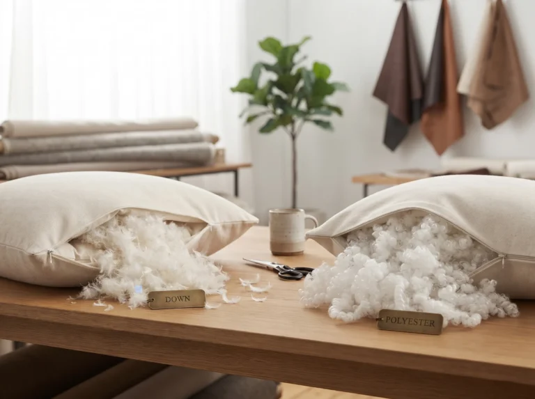 What’s Inside Your Sofa? The Honest Guide to Down, Feather, and Fiber Fill